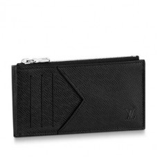 Louis Vuitton Coin Card Holder Taiga Leather M62914