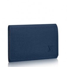 Louis Vuitton Enveloppe Carte De Visite Taiga Leather M64022
