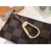 Louis Vuitton Key Pouch Damier Ebene N62658