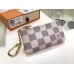 Louis Vuitton Key Pouch Damier Azur N62659