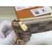 Louis Vuitton Key Pouch Damier Azur N62659