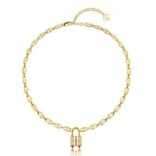Louis Vuitton Lock Me Strass Supple Necklace M62802