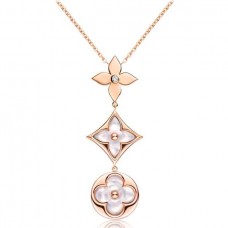 Louis Vuitton Color Blossom Lariat Necklace Q94262