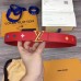 Louis Vuitton Red LV New Wave 35mm Belt M0096V