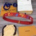 Louis Vuitton Red LV New Wave 35mm Belt M0096V