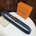 Louis Vuitton Signature 35mm Belt Monogram Denim M0175Q