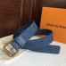 Louis Vuitton Signature 35mm Belt Monogram Denim M0175Q