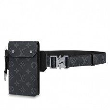 Louis Vuitton Utility 35mm Belt Monogram Eclipse M0235V