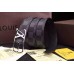 Louis Vuitton Neogram Belt Damier Graphite M6057V
