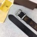 Louis Vuitton Reverso 40MM Belt Monogram Macassar M9007S