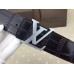 Louis Vuitton Crocodile LV Initiales 40MM Belt M9896T