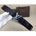 Louis Vuitton Crocodile LV Initiales 40MM Belt M9896T