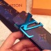 Louis Vuitton LV Initiales 40mm Belt Monogram Blue MP033S