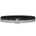 Louis Vuitton LV Initiales 40mm Belt Monogram Silver MP034Q