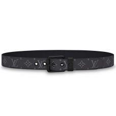 Louis Vuitton Voyager 35mm Belt Monogram Eclipse M0043T