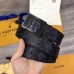 Louis Vuitton Metropole 35mm Belt Monogram Eclipse M0048T