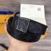 Louis Vuitton Metropole 35mm Belt Monogram Eclipse M0048T