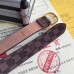 Louis Vuitton Mini 25MM Belt Damier Ebene M9744V