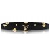 Louis Vuitton LV Iconic Metallic Flowers 30mm Belt M9310U