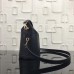 Louis Vuitton Black Calfskin Duffle Bag M53044