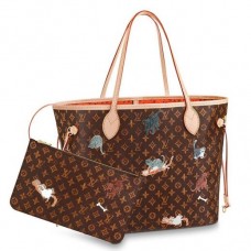 Louis Vuitton Neverfull MM Bag Grace Coddington M44441
