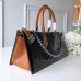 Louis Vuitton Black Sac Tricot Bag Monogram Vernis M44371