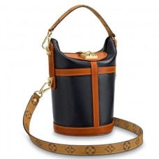 Louis Vuitton Duffle Bag Calfskin Monogram Reverse M53842