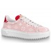 Louis Vuitton Rose/Rouge Time Out Sneaker