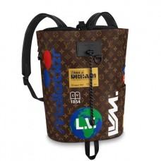 Louis Vuitton Chalk Backpack Monogram Canvas M44615