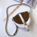 Louis Vuitton White Chantilly Lock Bag Reverse M43645