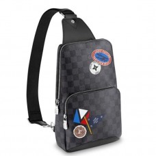 Louis Vuitton League Avenue Sling Bag Damier Graphite N41056