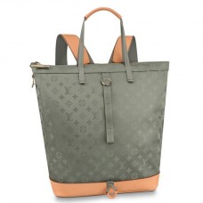 Louis Vuitton Zipped Tote Monogram Titanium M43887