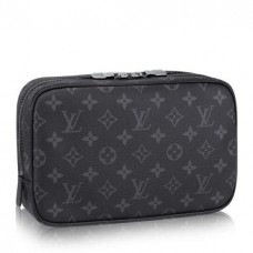 Louis Vuitton Toiletry Bag GM Monogram Eclipse M43383