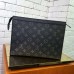 Louis Vuitton Pochette Voyage MM Monogram Eclipse M61692