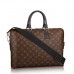 Louis Vuitton Porte Documents Jour Monogram Macassar M40868