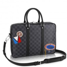 Louis Vuitton League Porte Documents Voyage PM Damier Graphite N41053