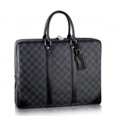 Louis Vuitton Porte Documents Voyage Damier Graphite N41125