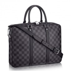 Louis Vuitton Porte Documents Voyage PM Damier Graphite N41478