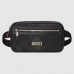 Gucci Off The Grid Belt Bag In Black GG Nylon