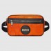 Gucci Off The Grid Belt Bag In Orange GG Nylon