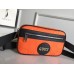 Gucci Off The Grid Belt Bag In Orange GG Nylon