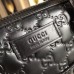 Gucci Large Briefcase In Black Signature Leather