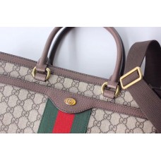 Gucci Ophidia GG Briefcase In GG Supreme Canvas