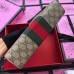 Gucci Beige GG Supreme Web Portfolio Pouch