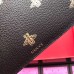Gucci Bee Star Leather Portfolio Pouch