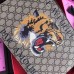 Gucci Tiger Print GG Supreme Portfolio Pouch