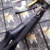 Gucci Black GG Supreme Web Portfolio Pouch