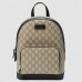 Gucci Beige GG Supreme Small Backpack