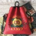 Gucci Red Coco Capitan Logo Backpack