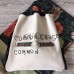 Gucci White Coco Capitan Logo Backpack